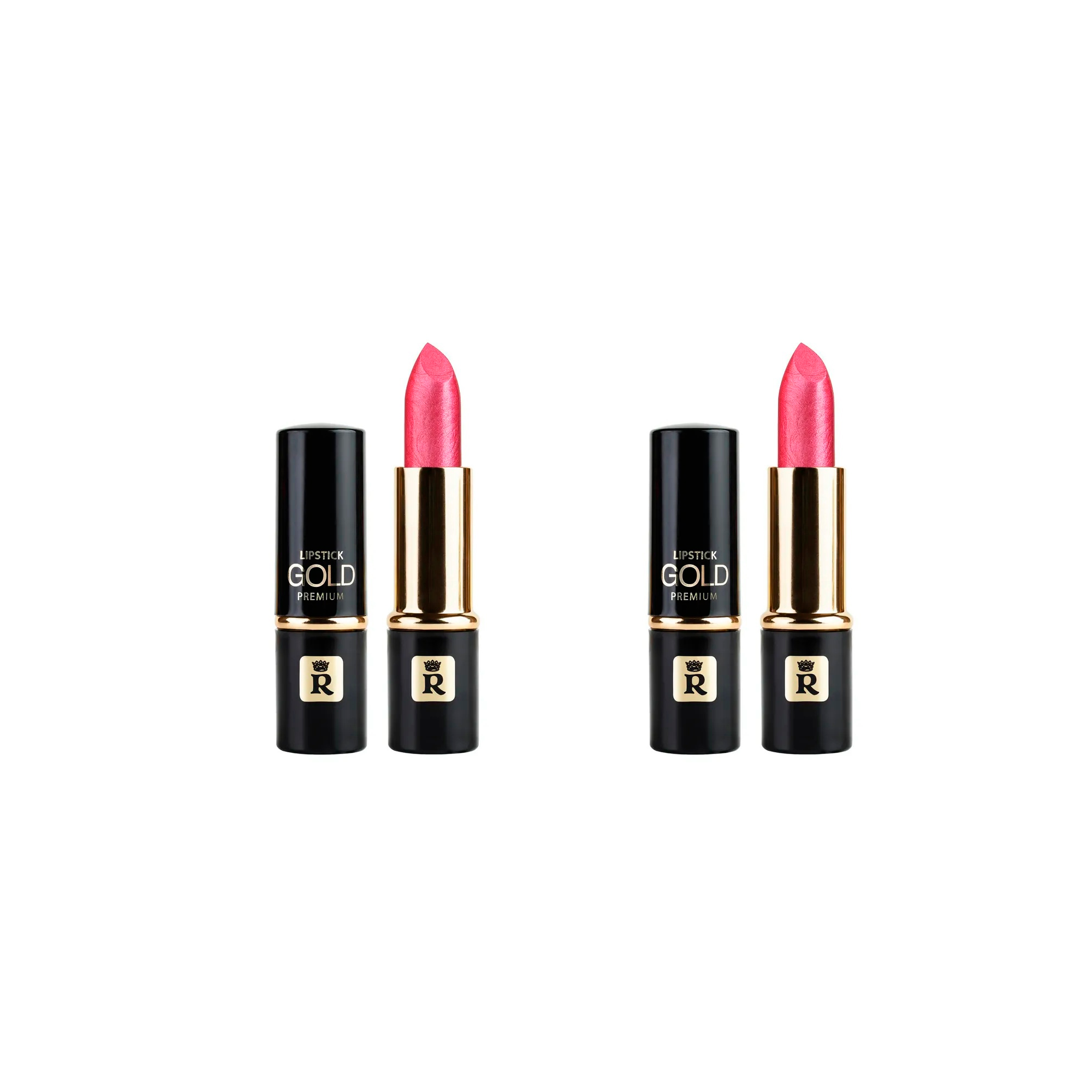 

Помада губная Relouis Premium Gold тон 383 2 шт, Розовый, Premium Gold 383