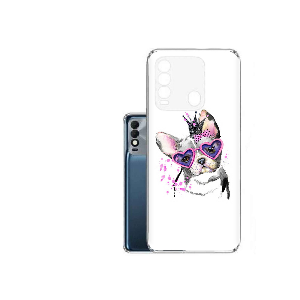 

Чехол MyPads Tocco для Tecno Spark 8 принцесса, Прозрачный, Tocco