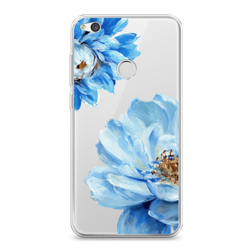 

Чехол Awog на Huawei P8 Lite 2017 "Голубые клематисы", Разноцветный, 61550-8