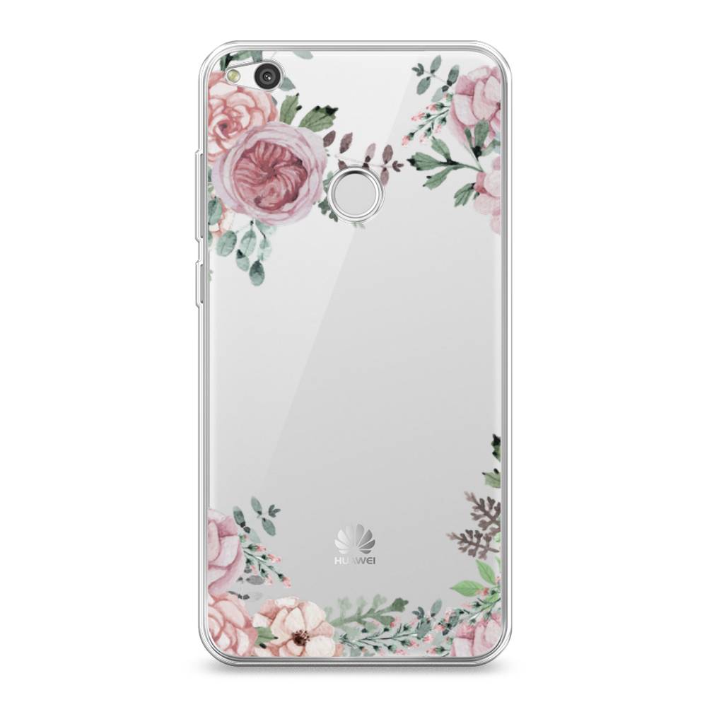 

Чехол Awog на Huawei P8 Lite 2017 "Нежные розы акварель", Разноцветный, 61550-8