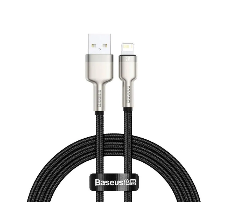 

Кабель lightning - usb Baseus CALJK-A01 0.25 м черный, CALJK-A01