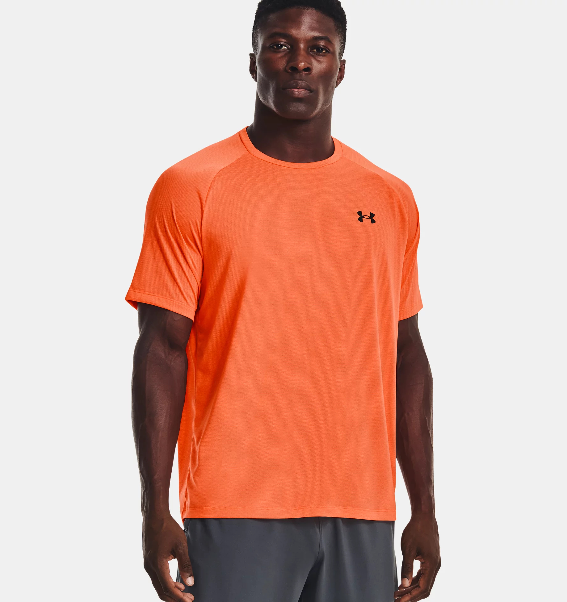 Футболка мужская Under Armour Tech 2.0 SS L UNDER ARMOUR оранжевый