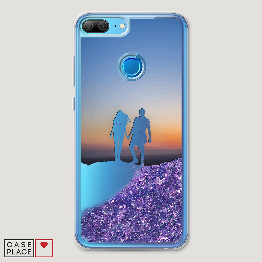 

Чехол Awog на Honor 9 Lite "Пара на краю света", Разноцветный, 64292-1
