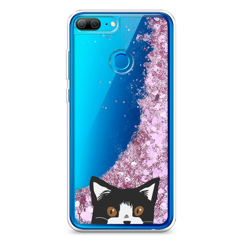

Чехол Awog "Подглядывающий кот" на Honor 9 Lite, 64294-1