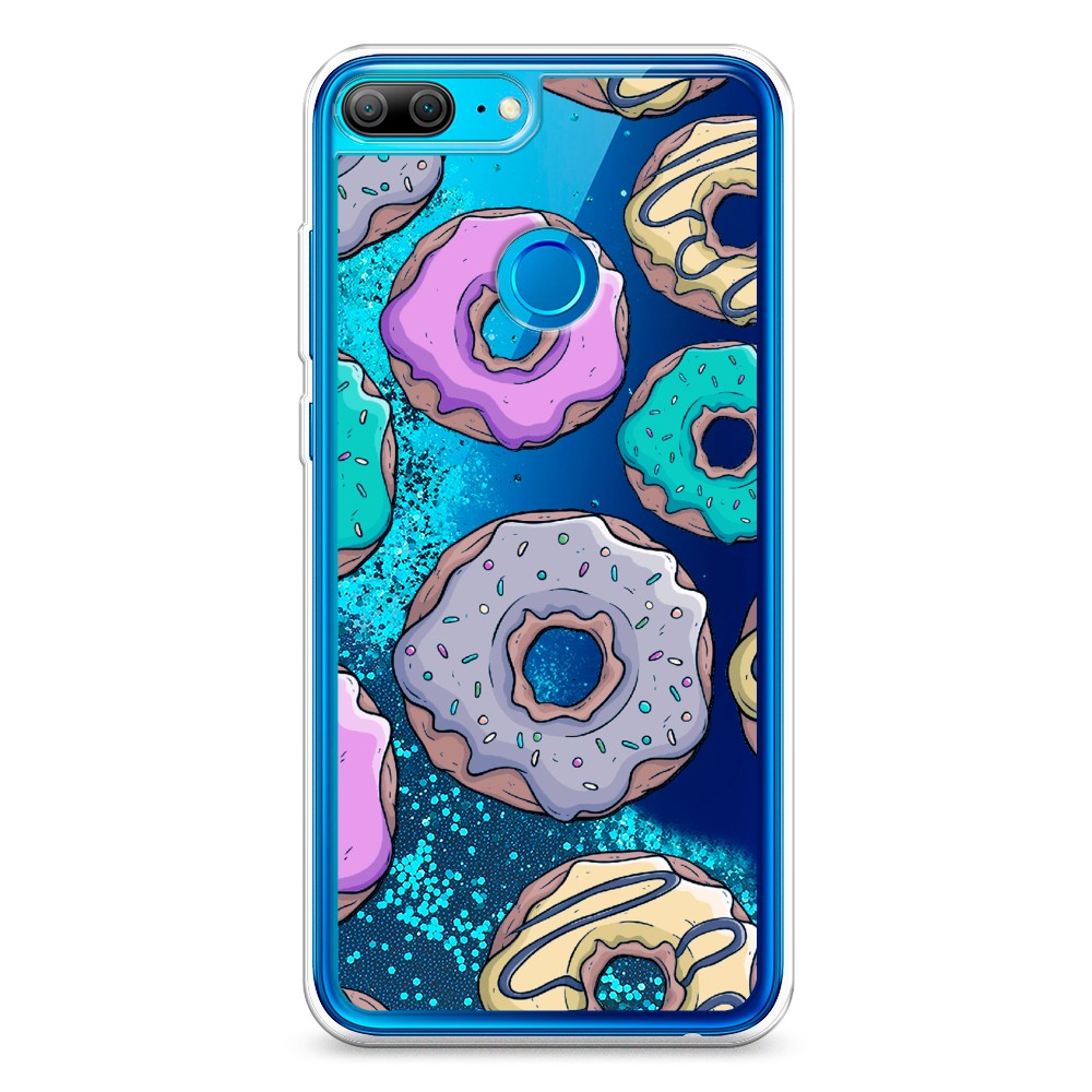 

Чехол Awog на Honor 9 Lite "Разноцветные пончики в глазури 2", Разноцветный, 64293-1