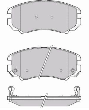 

Комплект тормозных колодок Sangsin brake SP1155