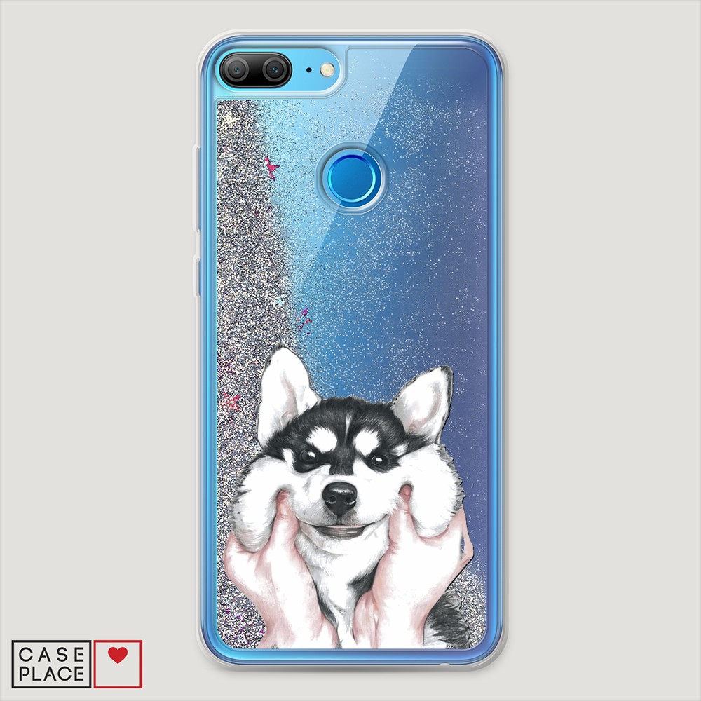 

Чехол Awog на Honor 9 Lite "Щечки хаски", Разноцветный, 64291-1