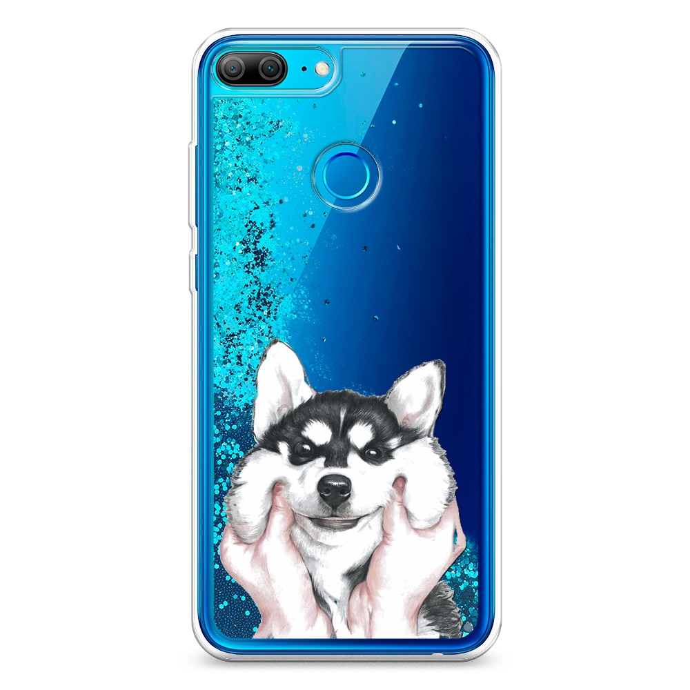 

Чехол Awog на Honor 9 Lite "Щечки хаски", Разноцветный, 64293-1