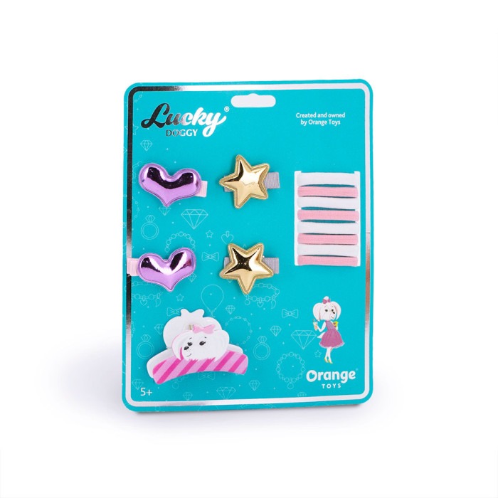 

Набор аксессуаров для волос Мальтезе Orange Toys, Фиолетовый;золотистый, LDA5011