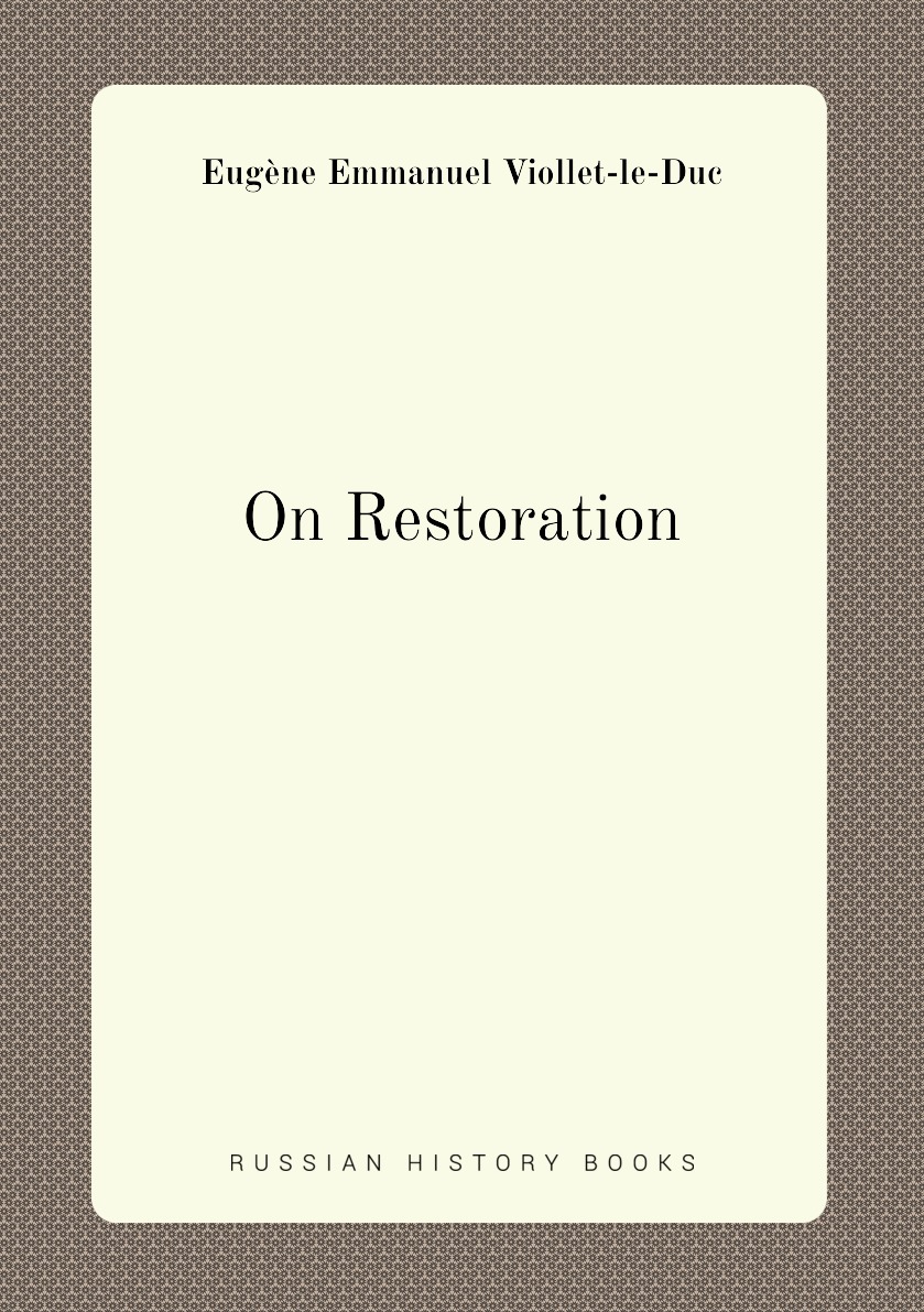 

On Restoration