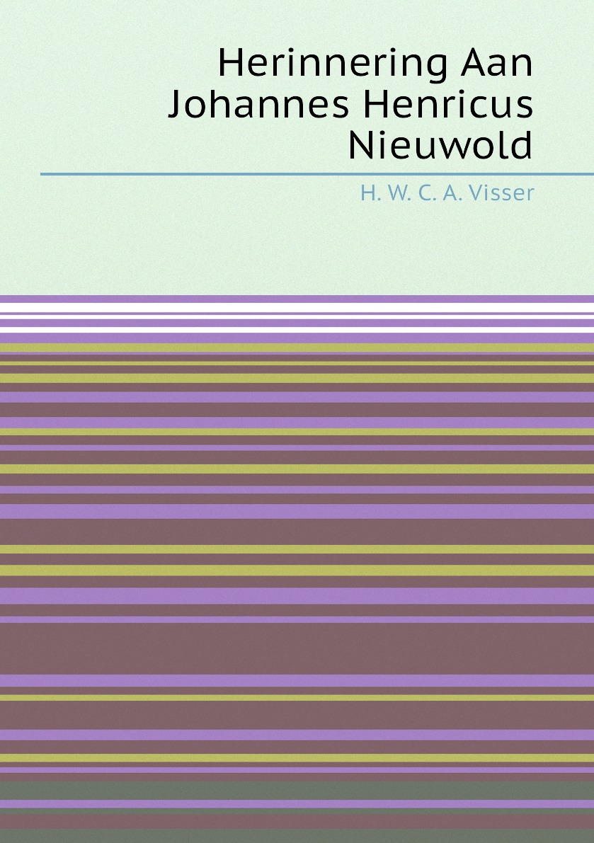 

Herinnering Aan Johannes Henricus Nieuwold