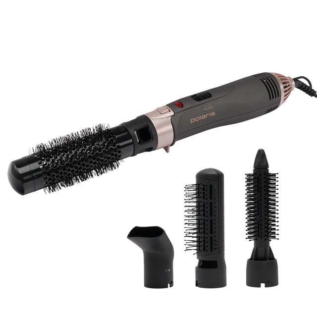 

Фен-щетка Polaris PHS 1204i 1200 Вт черный; розовый, PHS 1204i
