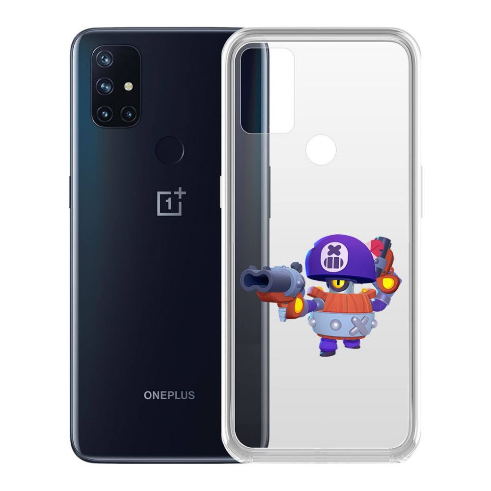 

Чехол-накладка Brawl Stars-Дэррил для OnePlus Nord N10 5G