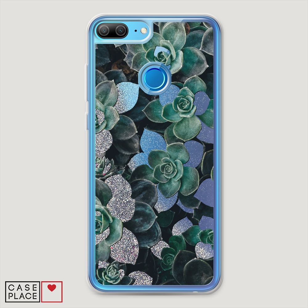 

Чехол Awog на Honor 9 Lite "Сукуленты цветные", Разноцветный, 64291-1
