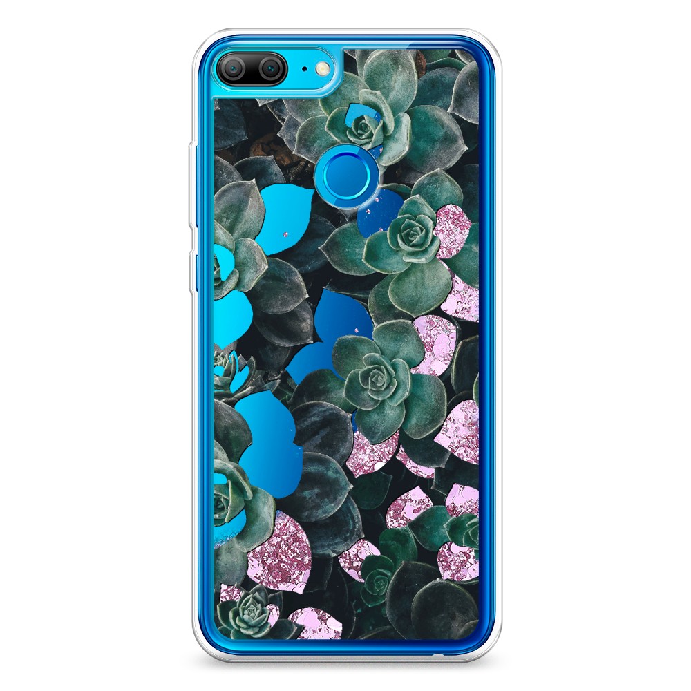 

Чехол Awog "Сукуленты цветные" на Honor 9 Lite, 64294-1