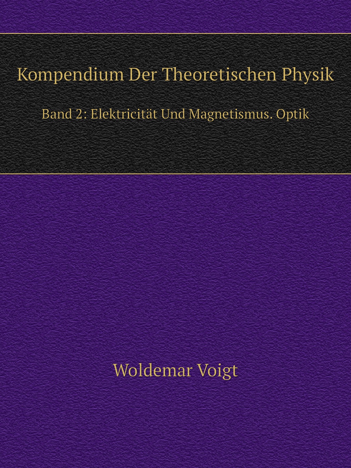 

Kompendium Der Theoretischen Physik