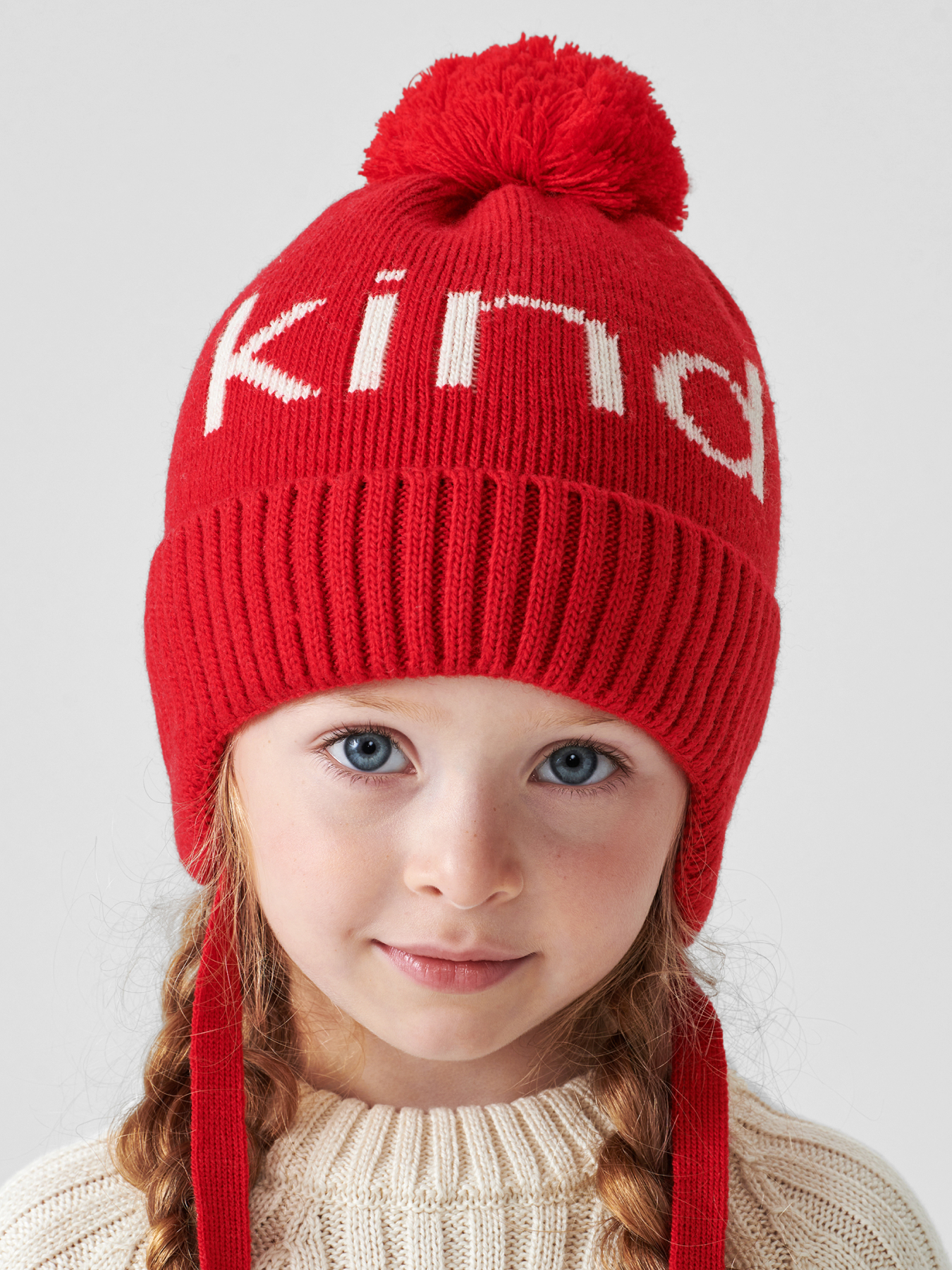 

Шапка детская Happy Baby 89072, красный / red, 50, 89072
