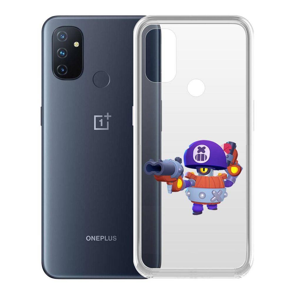 

Чехол-накладка Brawl Stars-Дэррил для OnePlus Nord N100