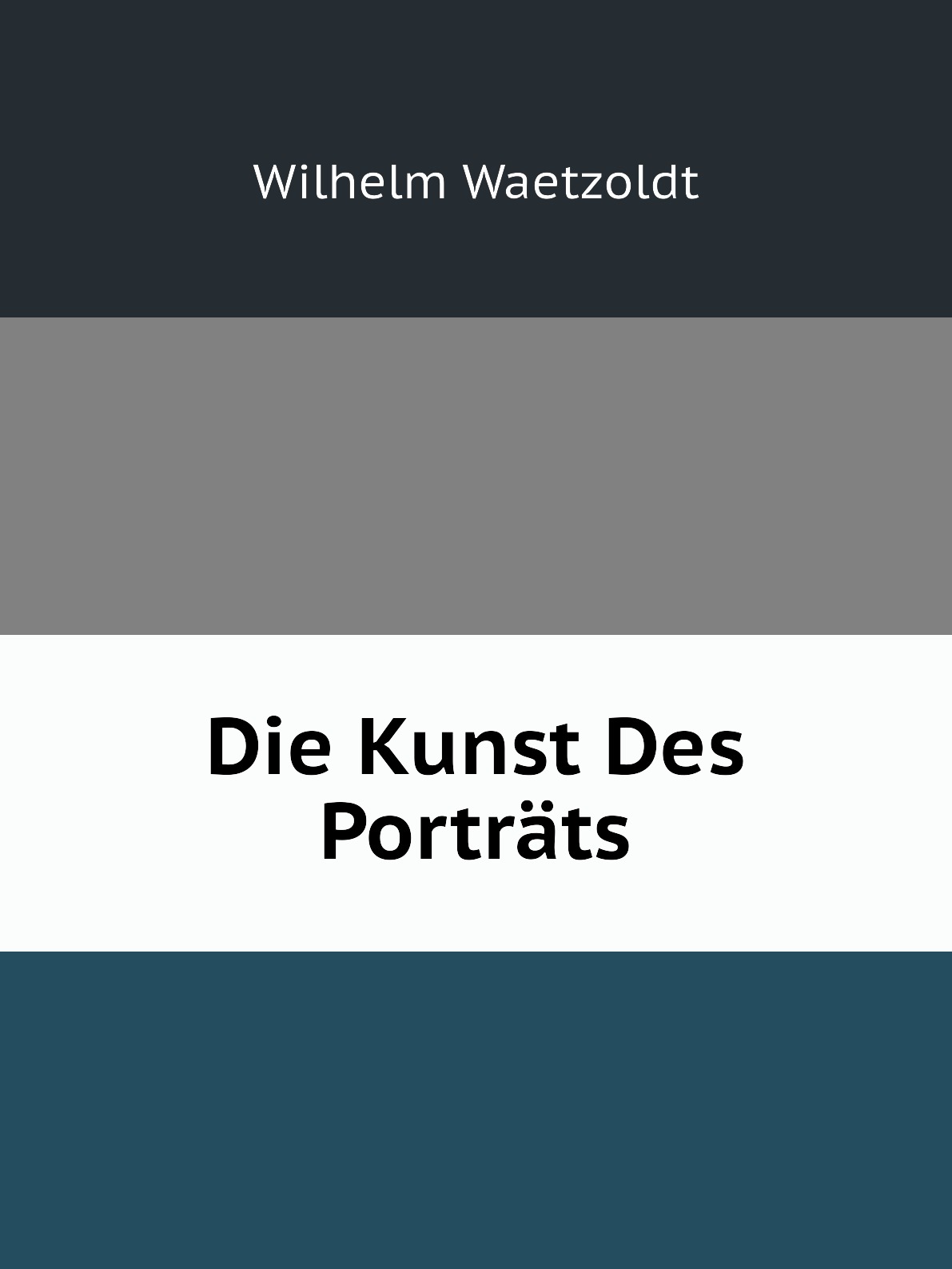 

Die Kunst Des Portrats