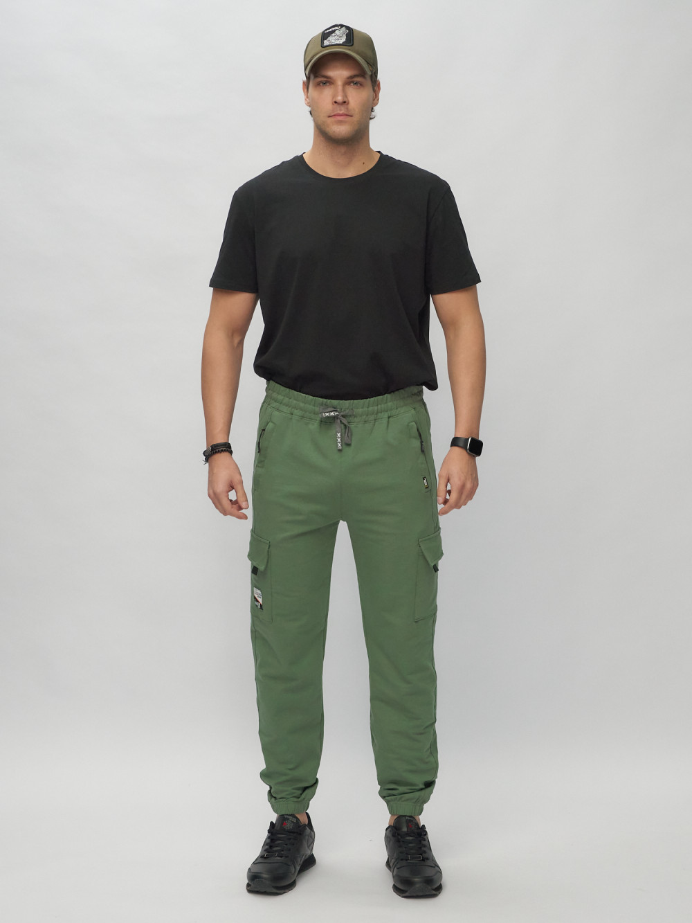 

Спортивные брюки мужские MTFORCE 224 зеленые 46 RU, Зеленый, 224