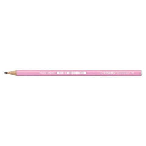 

Карандаш чернографитный STABILO, 1 шт., "Schwan Pastel", HB, корпус пастельный розовый, 4