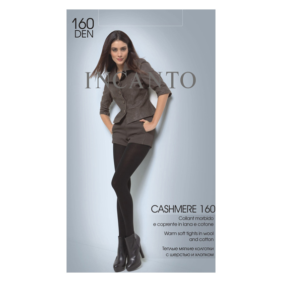 Колготки женские Incanto Cashmere коричневые 2 INCANTO коричневый