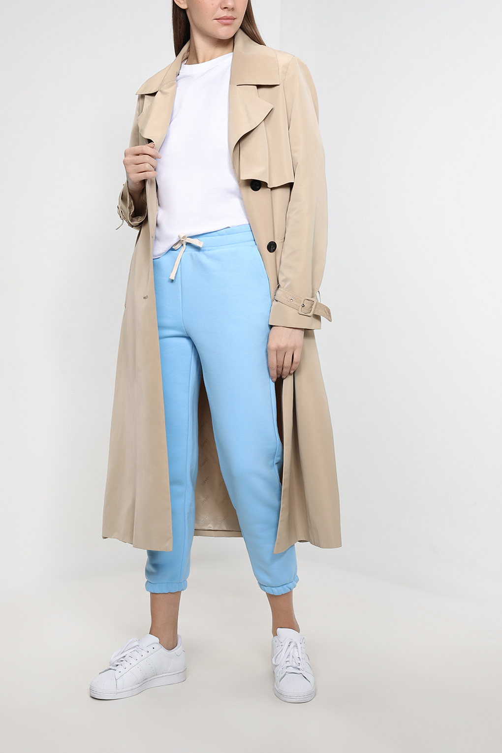 

Спортивные брюки женские Belucci BL23012252-009 голубые M, Голубой, BL23012252-009