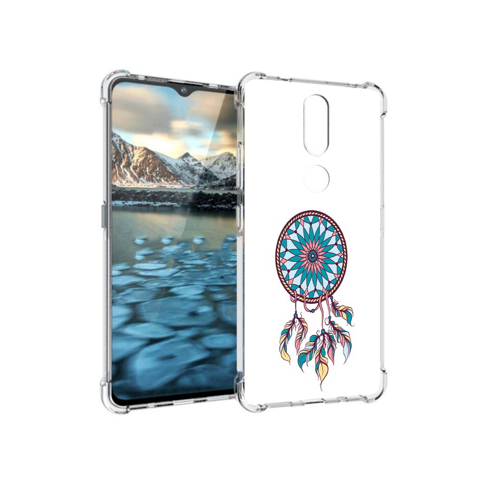 

Чехол MyPads Tocco для Nokia 2.4 ловец снов синий (PT227049.107.443), Прозрачный, Tocco