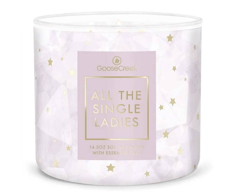 

Ароматическая свеча GOOSE CREEK All the Single Ladies 35ч VD151339-vol, Белый, VD151339-vol