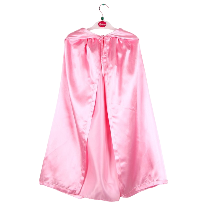 Карнавальный плащ детский,атлас,цвет розовый длина 85см карнавальный плащ детский атлас мятный длина 85 см