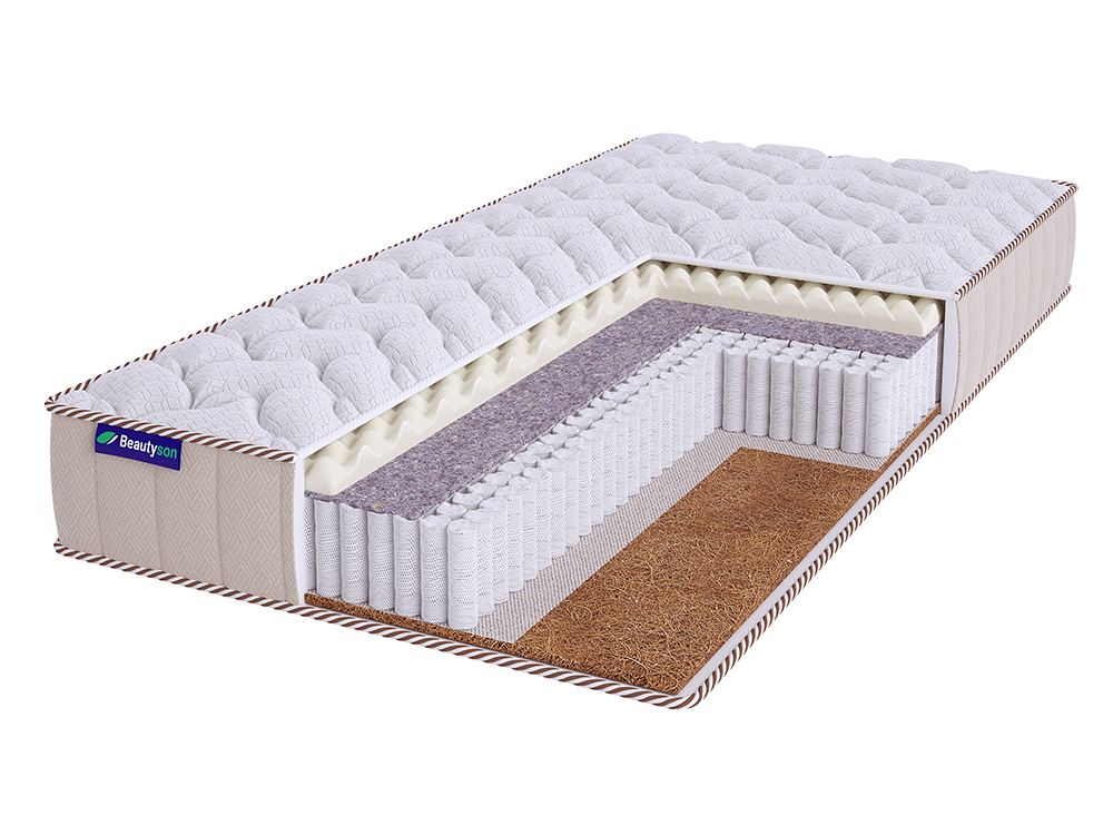 

Матрас Beautyson Roll Spring Massage Cocos S1200 Lux 120х190, Roll Spring Massage Cocos S1200 Lux
