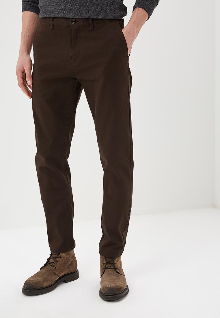 

Брюки мужские La Biali 2368/218-150 коричневые 2XL, 2368/218-150