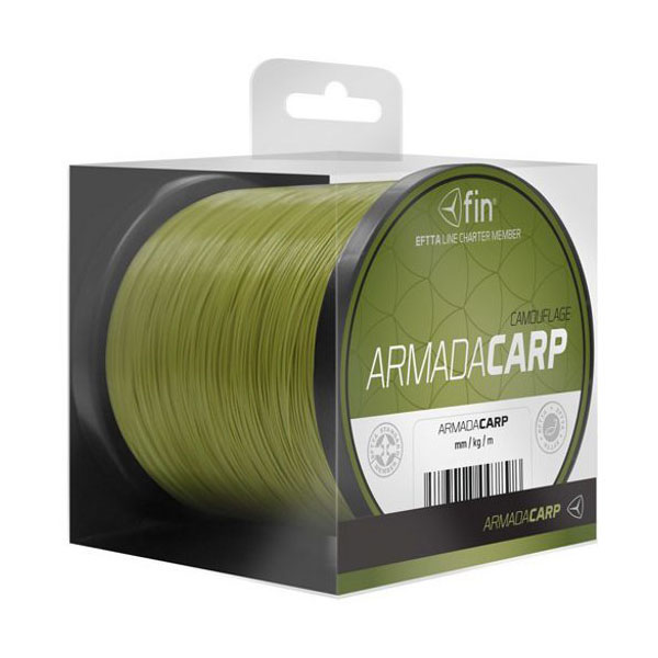 

Леска монофильная Delphin Armada Carp 0,35 мм, 1000 м, 9,2 кг, olive green, 1 шт.