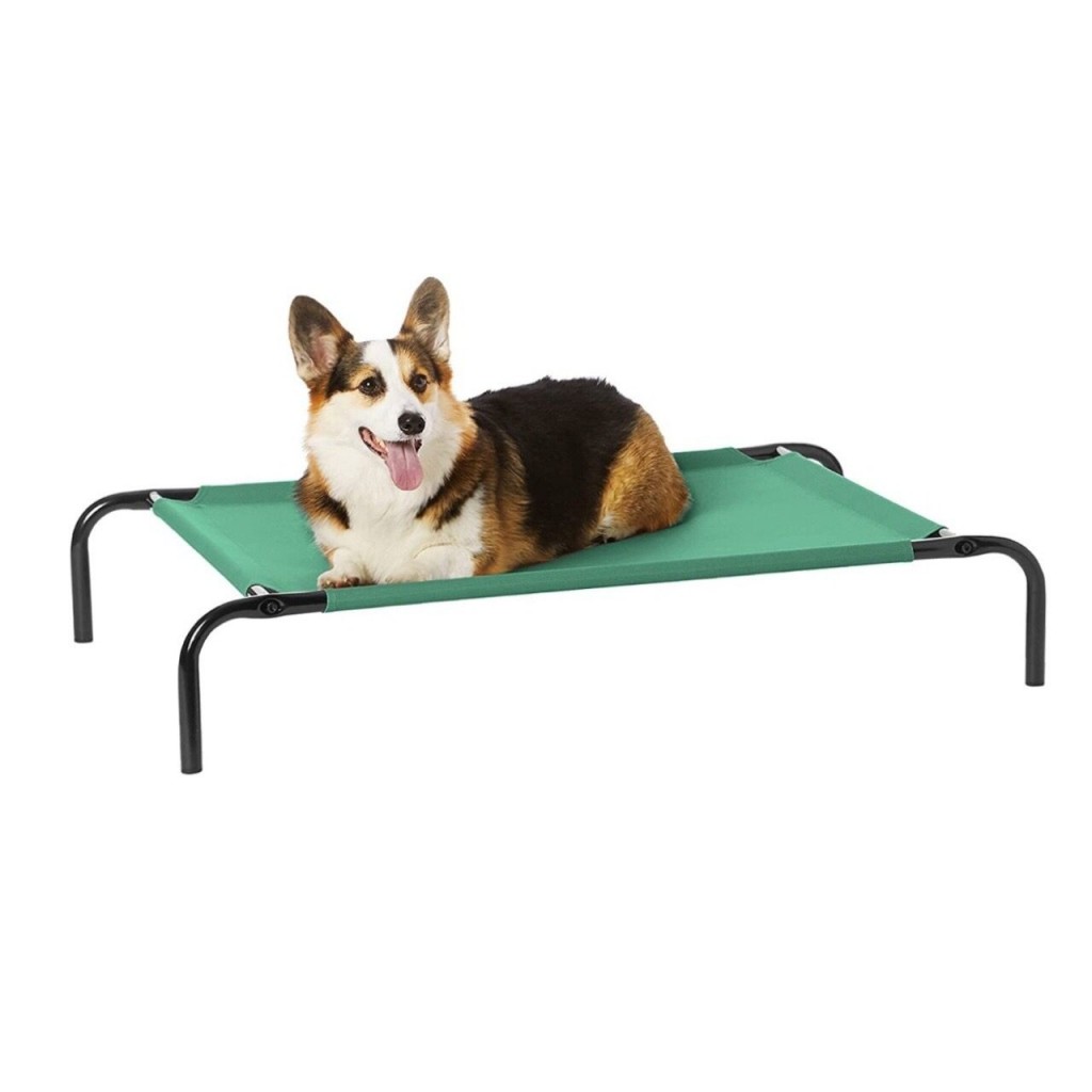 

Лежанка для собаки Dog Land оксфорд 80x90x20см зеленый, 99xl