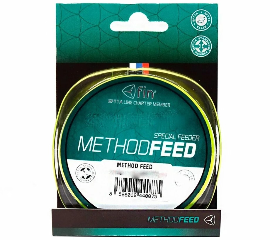 

Леска монофильная Delphin Method Feed 0,25 мм, 300 м, 5,48 кг, fluo yellow , 1 шт.