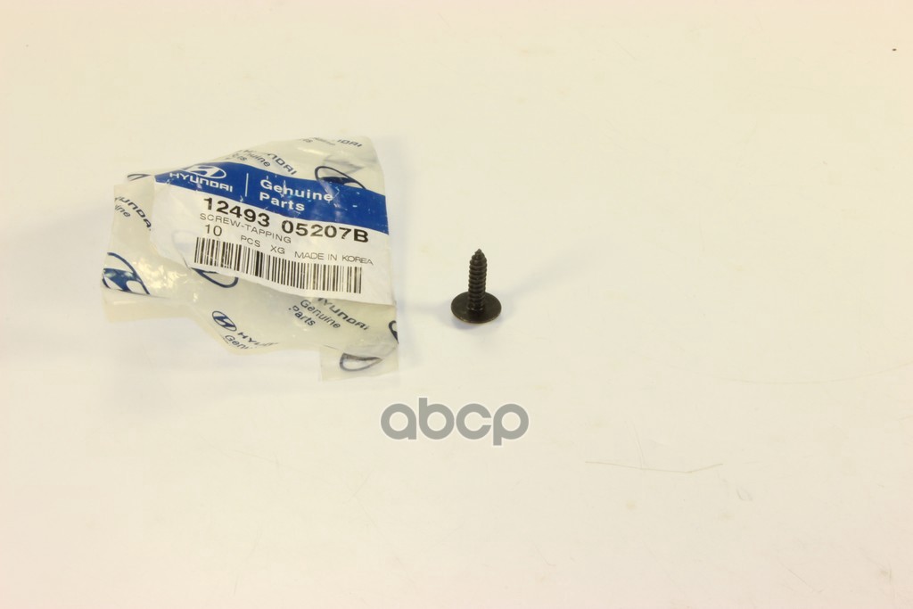 

Винт Крепления Номерного Знака Hyundai/Kia 12493-05207b Hyundai/Kia Hyundai-KIA арт. 12493