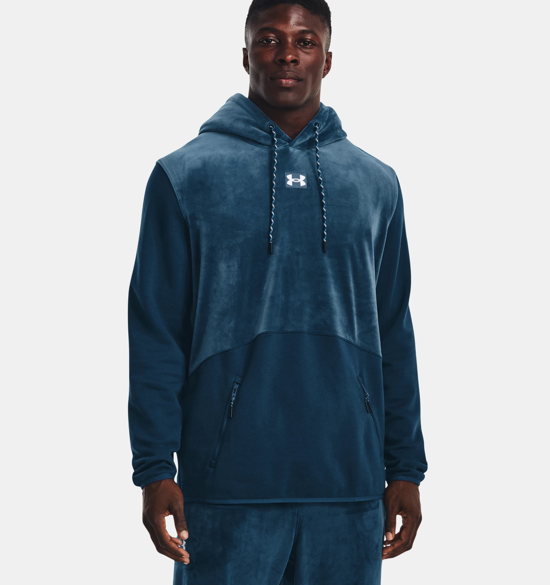 Худи мужское Under Armour 77-1373874 синее M