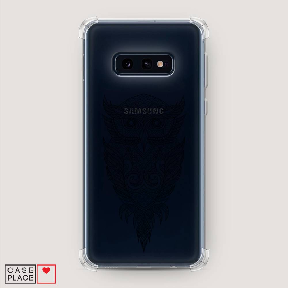 

Чехол Awog на Samsung Galaxy S10E "Филин графика", Разноцветный, 27251-1