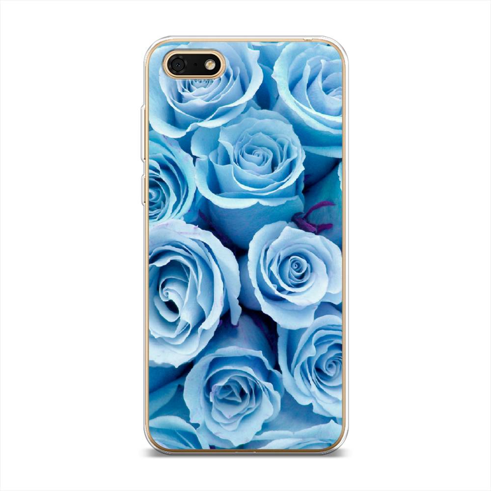 

Чехол Awog на Huawei Y5 Lite (2018) "Лазурные розы", Разноцветный, 6105950-8
