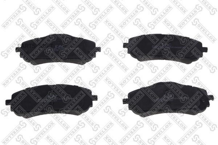 

Колодки ДИСКОВЫЕ ПЕРЕДНИЕ С АНТИСКРИ 1шт 000 680B-SX