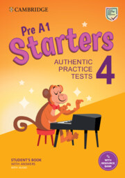 

Pre A1 Starters 4 Student's Book + Answers + Audio + Resource Bank