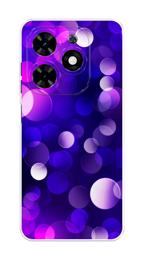 

Чехол на Tecno Spark 20C "Абстракция 27", Фиолетовый, 304950-1