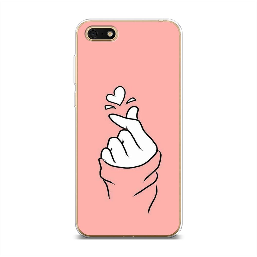 

Чехол Awog на Huawei Y5 Lite (2018) "Любовь-щелк", Разноцветный, 6105950-7