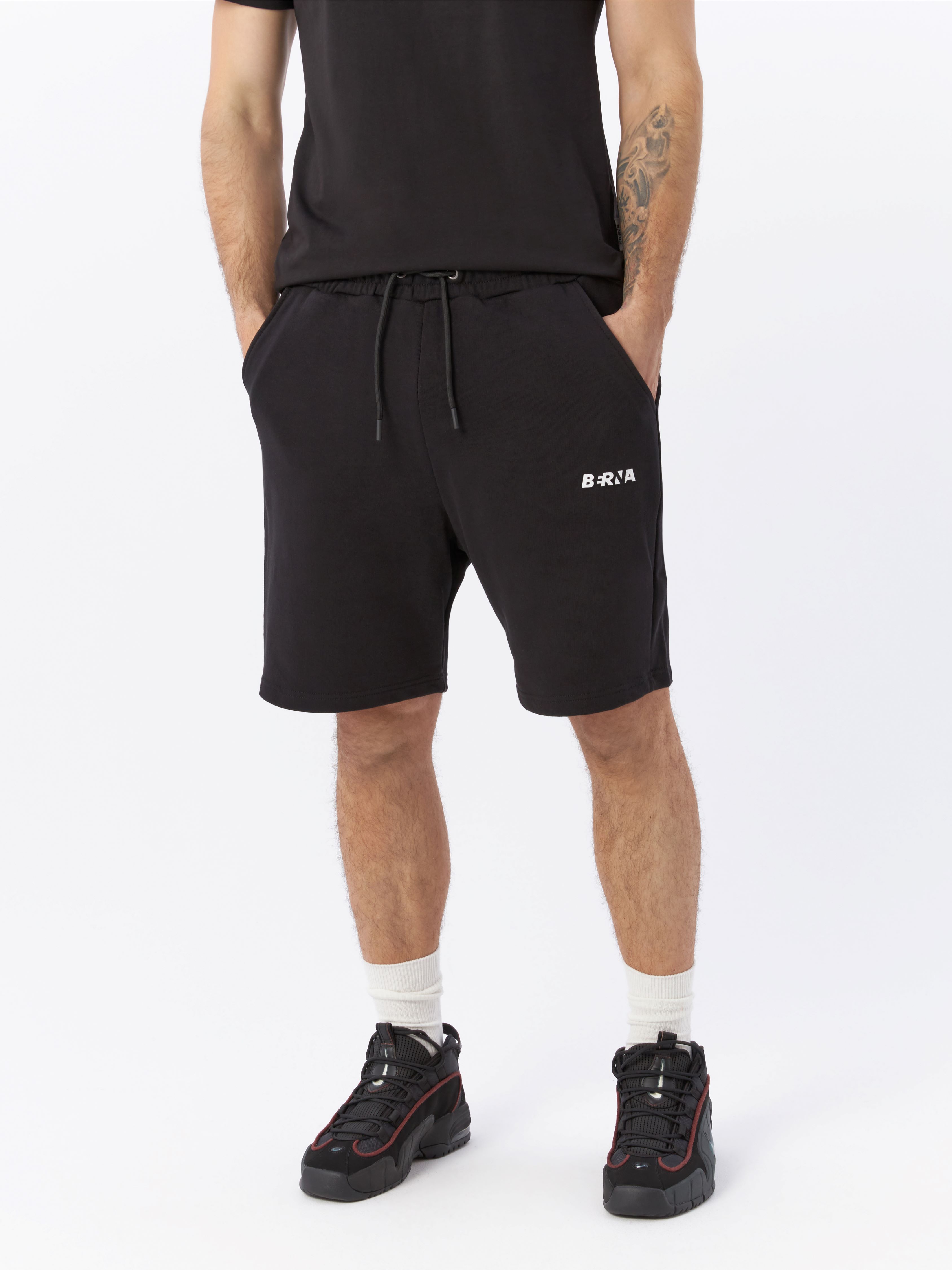 Трикотажные шорты мужские Berna 230121 черные XL