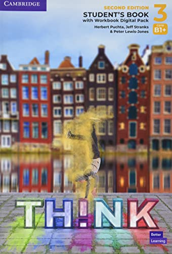 

Think Second Edition 3 Student's Book + Workbook Digital Pack