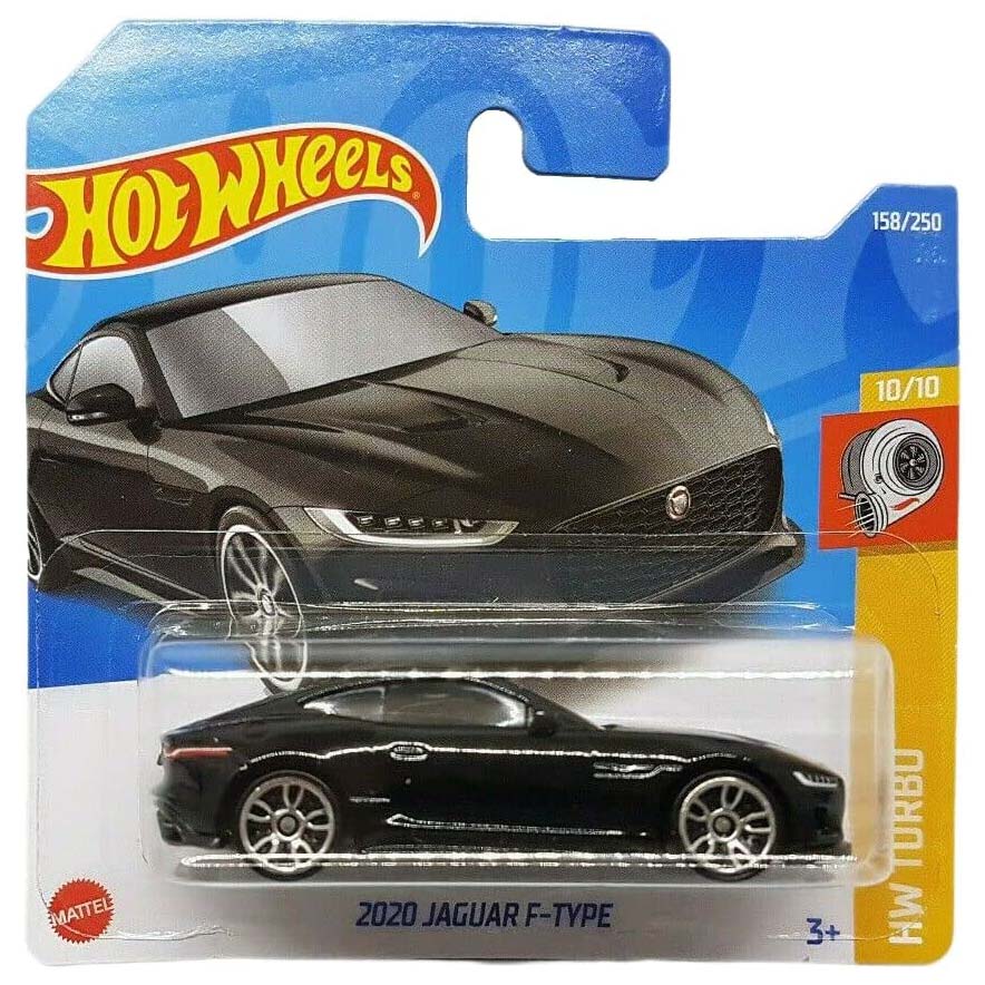 

Базовая машинка Hot Wheels 2020 Jaguar F-Type, Черная, 5785/HCT71