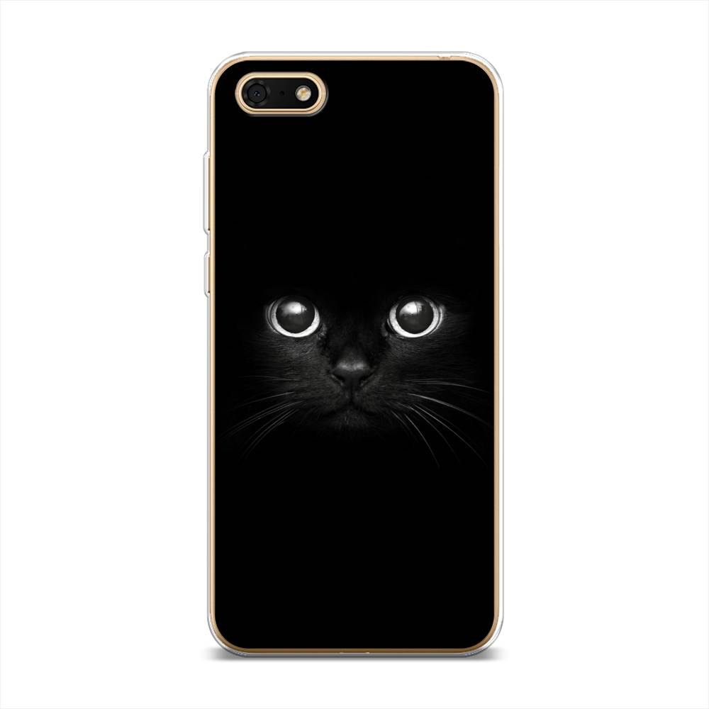 

Чехол Awog на Huawei Y5 Lite (2018) "Взгляд черной кошки", Разноцветный, 6105950-1