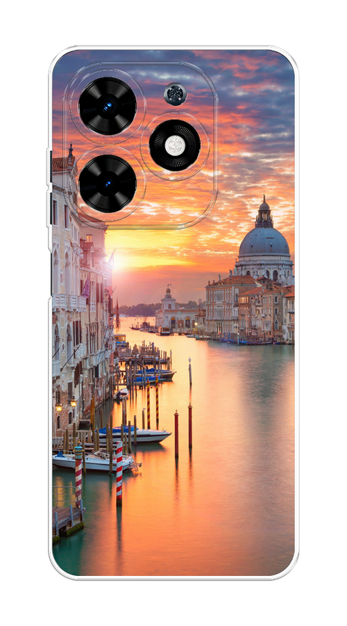 

Чехол на Tecno Spark 20C "Восход 11", Розовый;оранжевый, 304950-1