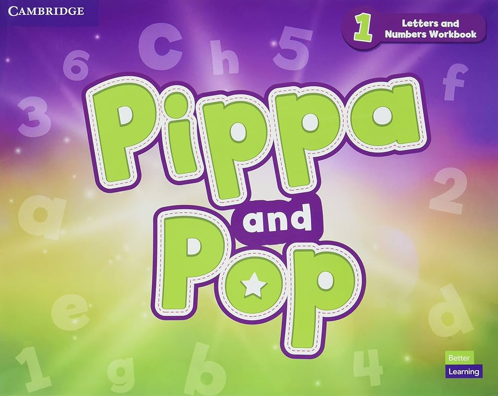 

Pippa and Pop 1 Letters and Numbers Workbook