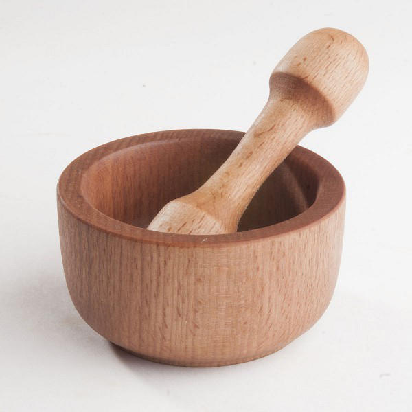 Деревянная ступка с толкушкой Леснушки ДИ-Л1103